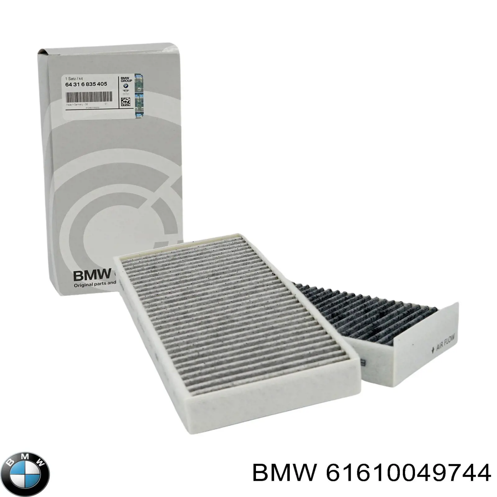 Pióro wycieraczki szyby przedniej, zestaw (2 szt.) BMW 61610049744 cena, od 42,43 USD
