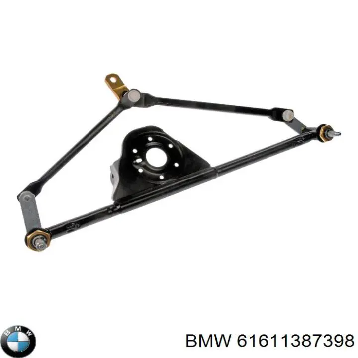 Do koszyka 61611387398 BMW Mechanizm wycieraczek