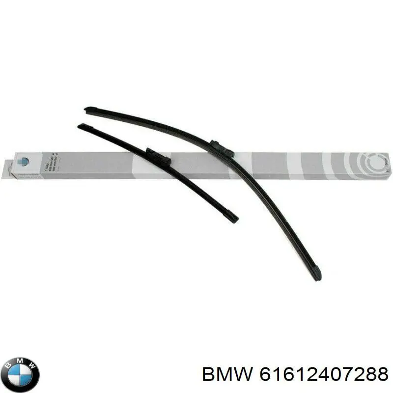 Pióro wycieraczki szyby przedniej, zestaw (2 szt.) BMW 61612407288 cena, od 23,23 USD