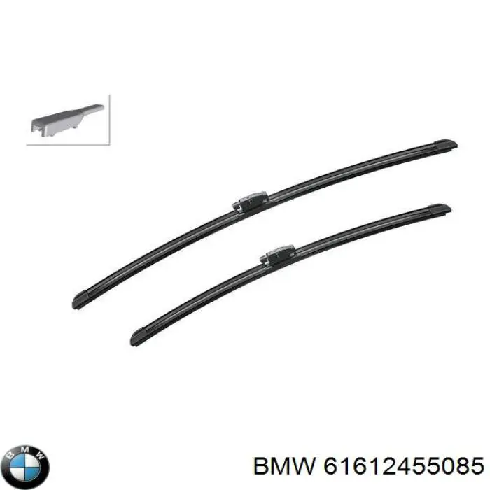 Pióro wycieraczki szyby przedniej, zestaw (2 szt.) BMW 61612455085 cena, od 41,70 USD