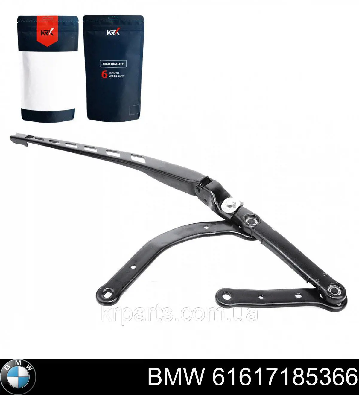 Ramię wycieraczki szyby przedniej BMW 61617185366 cena, od 61,58 USD