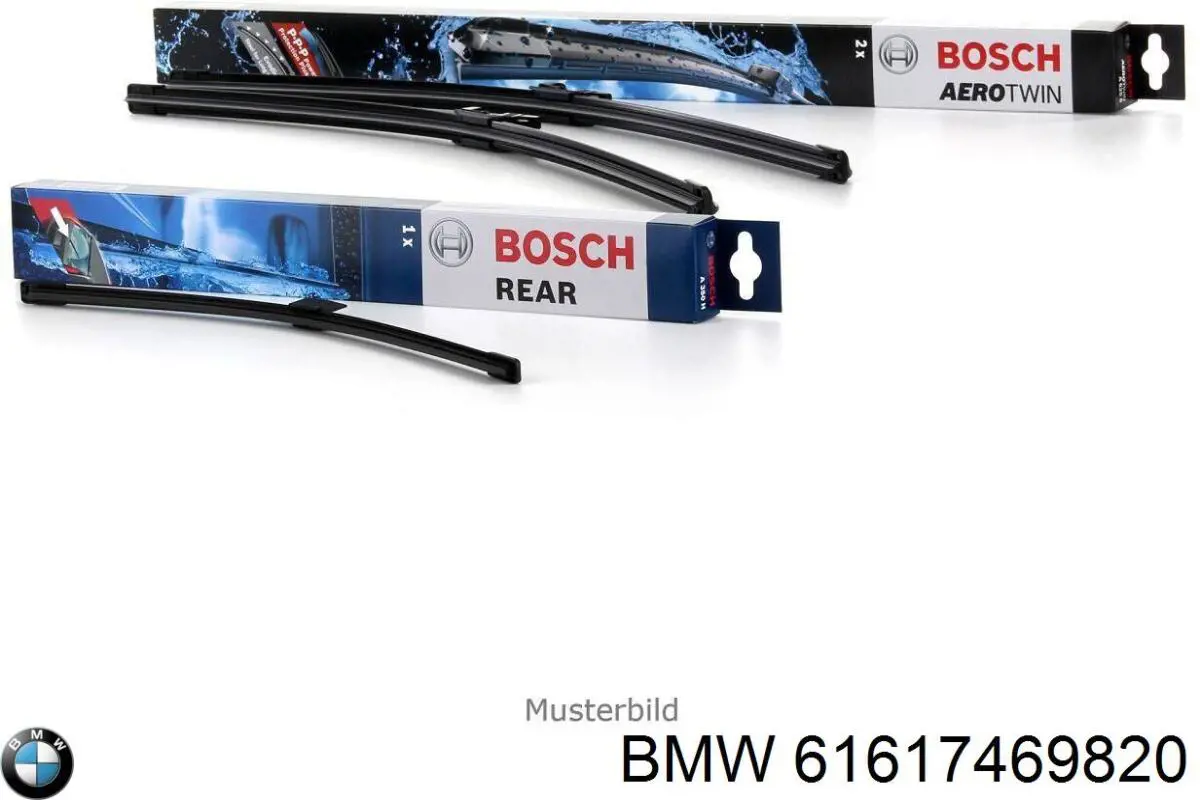 Pióro wycieraczki szyby przedniej, zestaw (2 szt.) BMW 61617469820 cena, od 47,83 USD