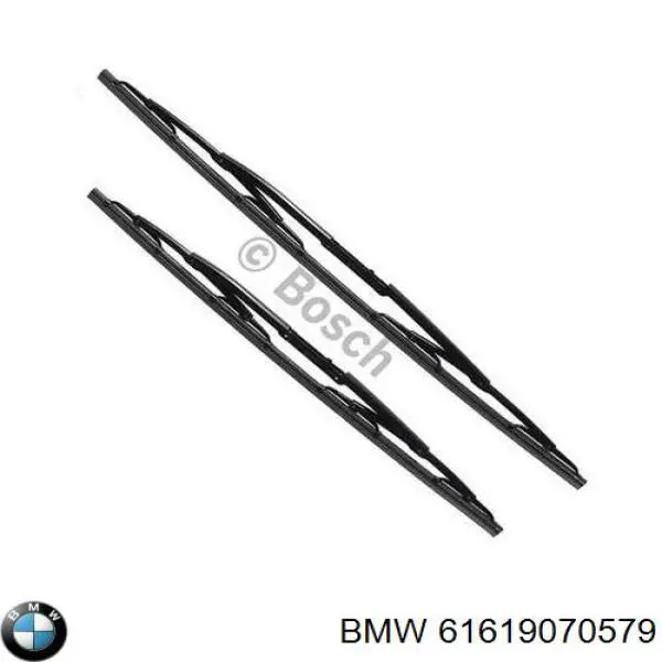 Do koszyka 61619070579 BMW Pióro wycieraczki szyby przedniej, zestaw (2 szt.)