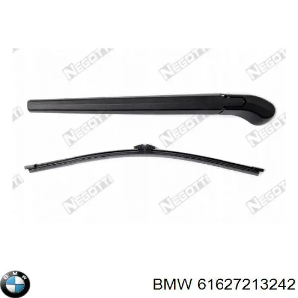 Do koszyka 61627213242 BMW Ramię wycieraczki szyby tylnej