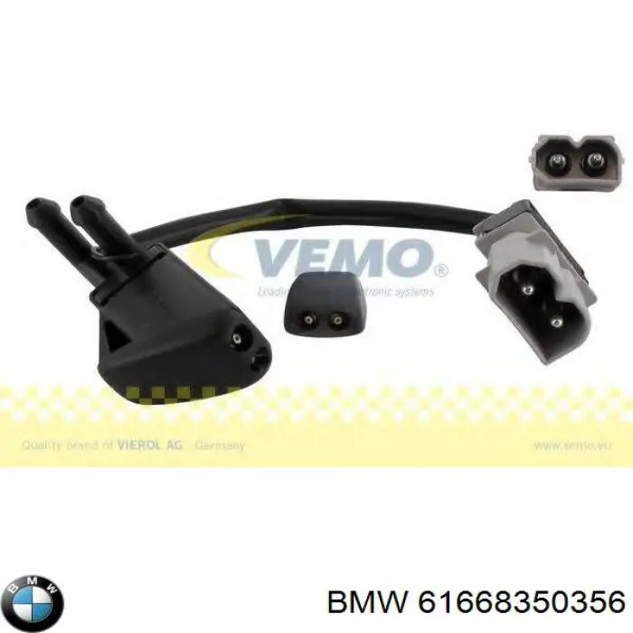 61668350356 BMW Dysza spryskiwacza szyby przedniej