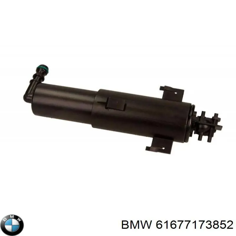 Do koszyka 61677173852 BMW Dysza spryskiwacza reflektora przedniego prawego