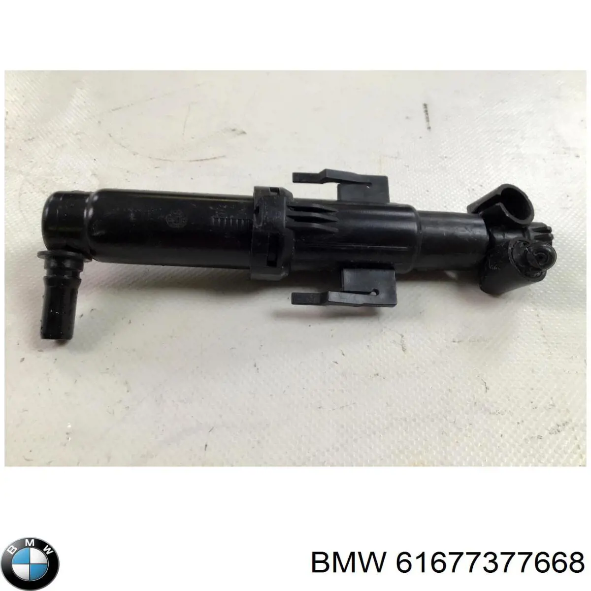 Do koszyka 61677377668 BMW Dysza spryskiwacza reflektora przedniego prawego