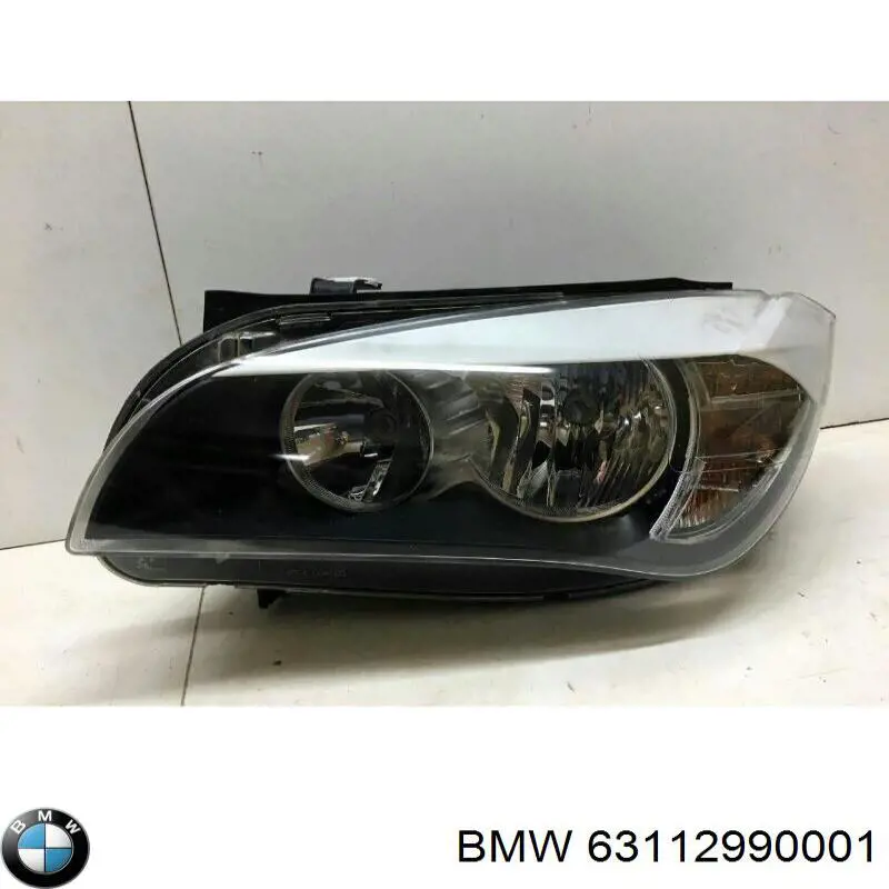 Do koszyka 63112990001 BMW Reflektor lewy