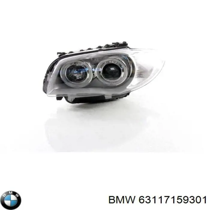 Do koszyka 63117159301 BMW Reflektor lewy