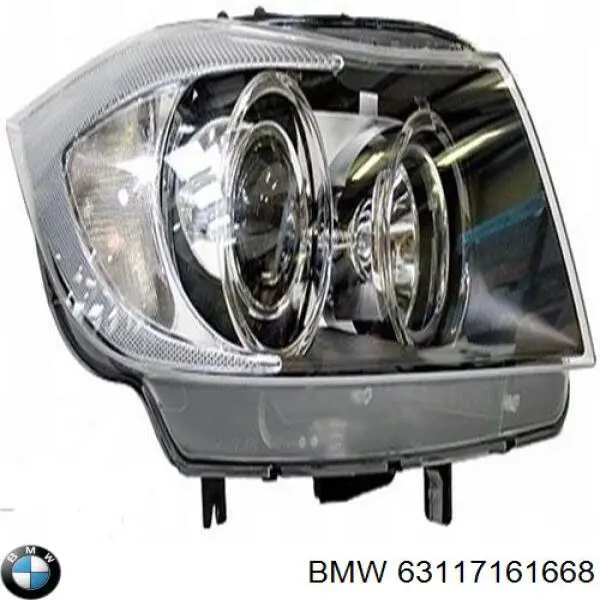 63117161668 BMW Reflektor prawy