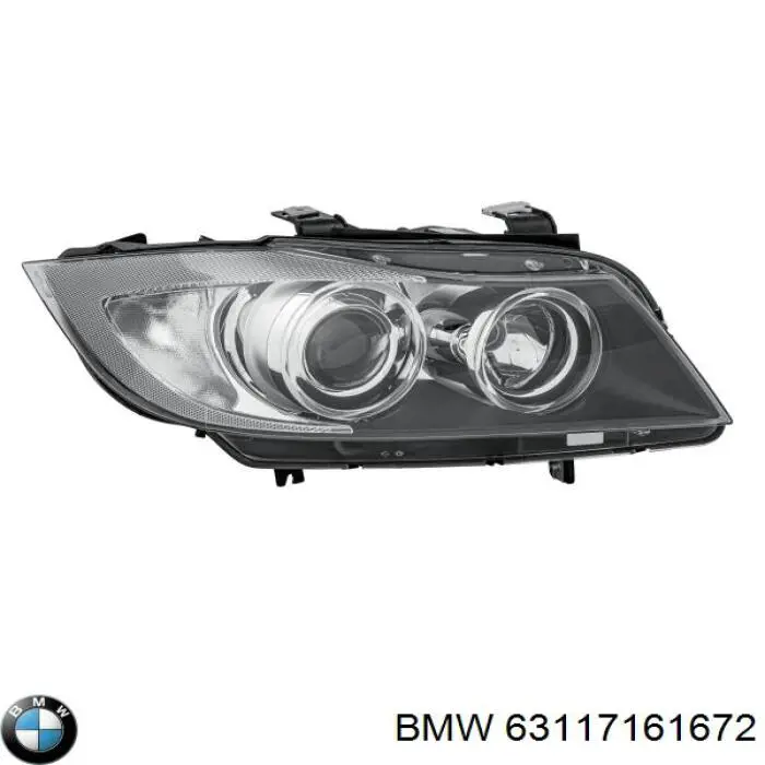 63117161672 BMW Reflektor prawy