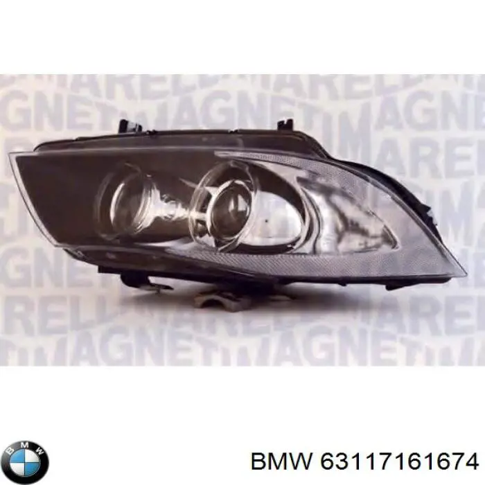 63117161674 BMW reflektor prawy