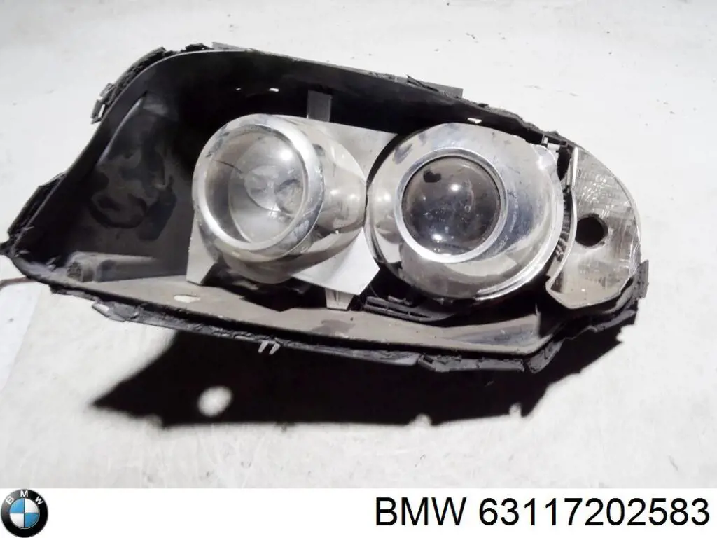Do koszyka 63117202583 BMW Reflektor lewy