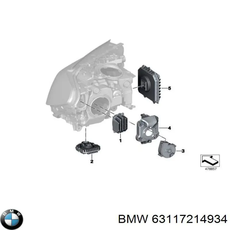 Sterownik świateł jazdy dziennej do BMW 5 (G30, F90)