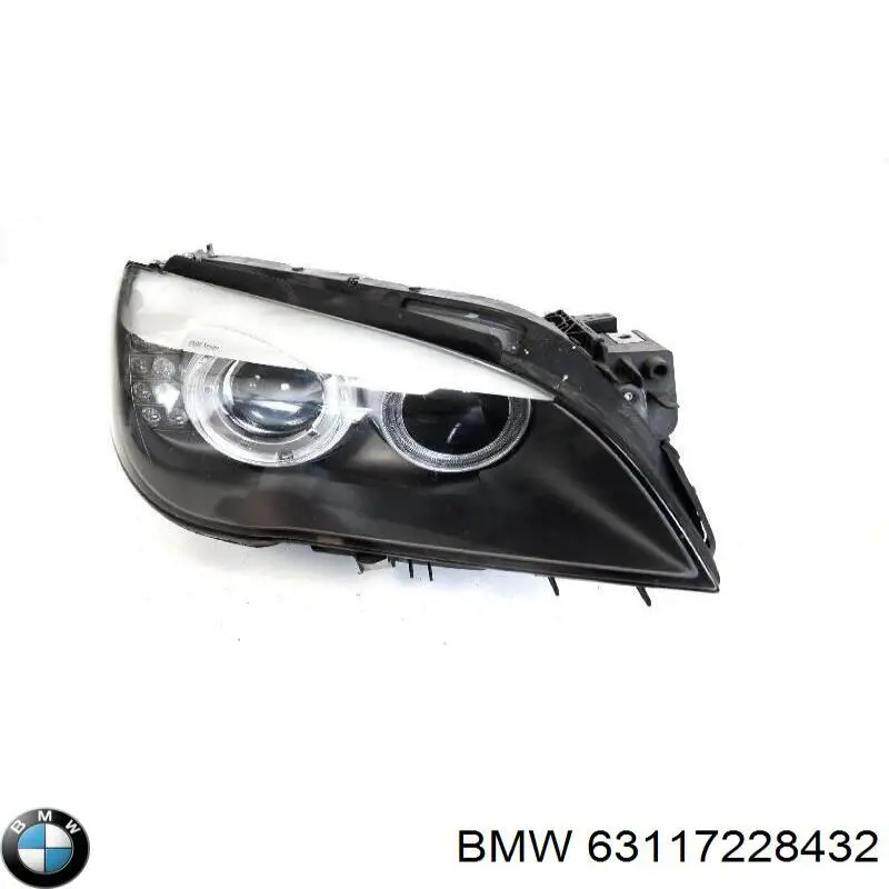 Reflektor prawy BMW 63117228432 cena, od 63,68 USD