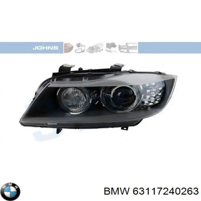 Reflektor lewy BMW 63117240263 cena, od 867,32 USD