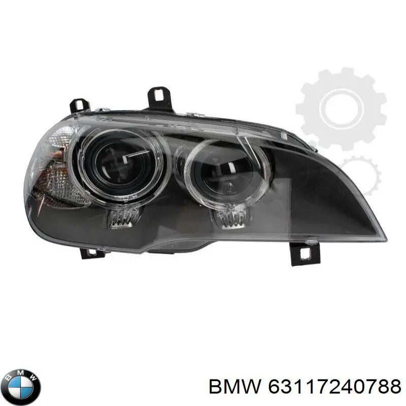 Reflektor prawy BMW 63117240788 cena, od 81,45 USD