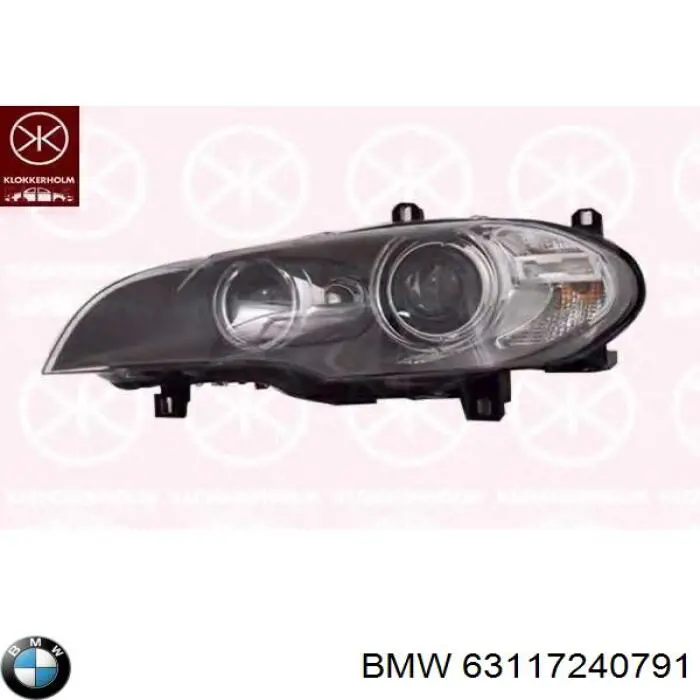 63117240791 BMW reflektor lewy