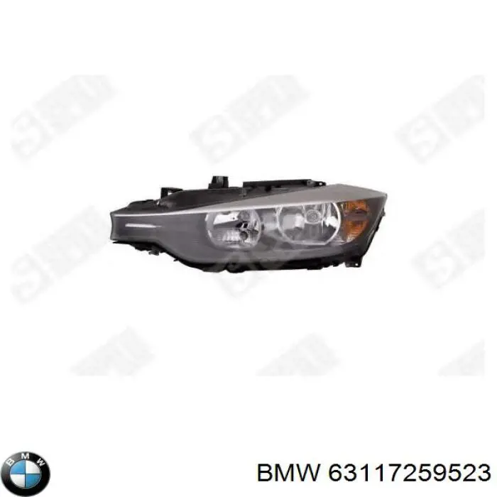 63117259523 BMW Reflektor lewy