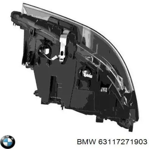 Reflektor lewy BMW 63117271903 cena, od 417,23 USD