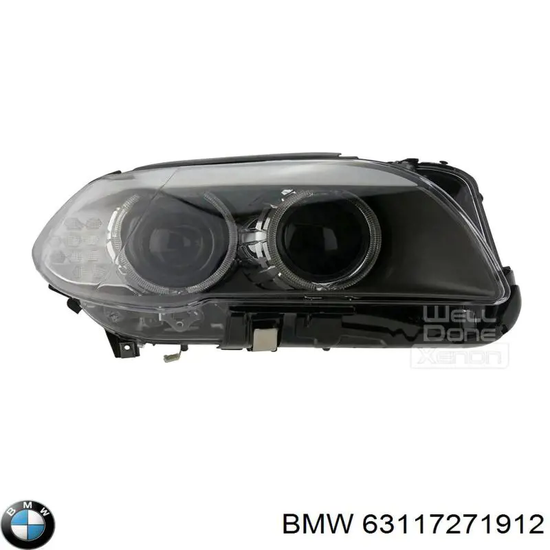 Reflektor prawy BMW 63117271912 cena, od 595,44 USD