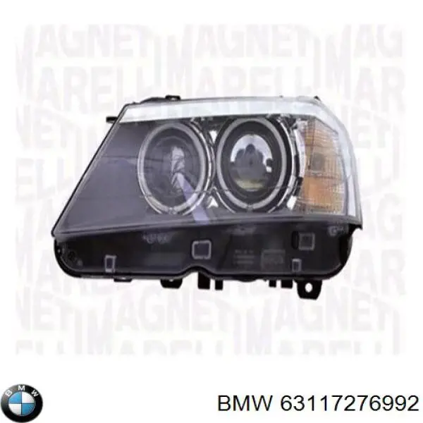 63117276992 BMW reflektor prawy