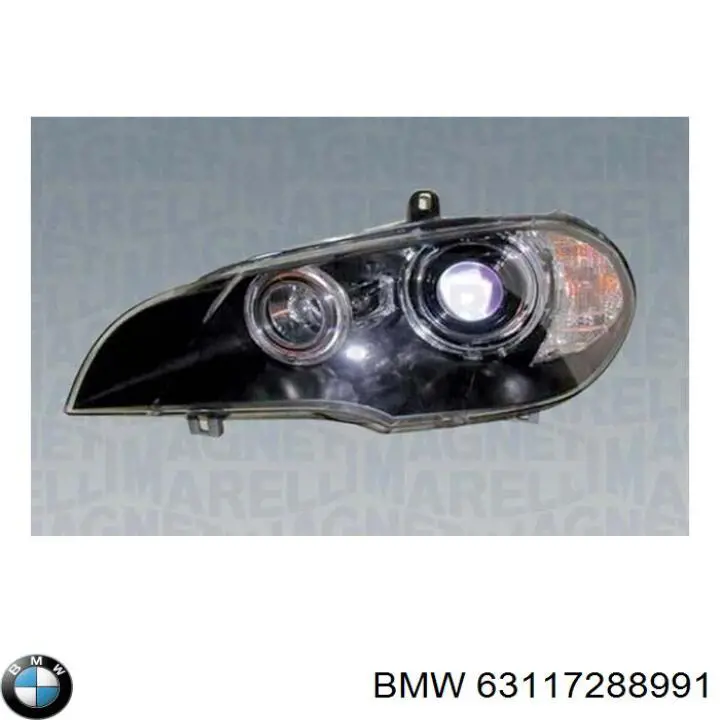 Do koszyka 63117288991 BMW Reflektor lewy
