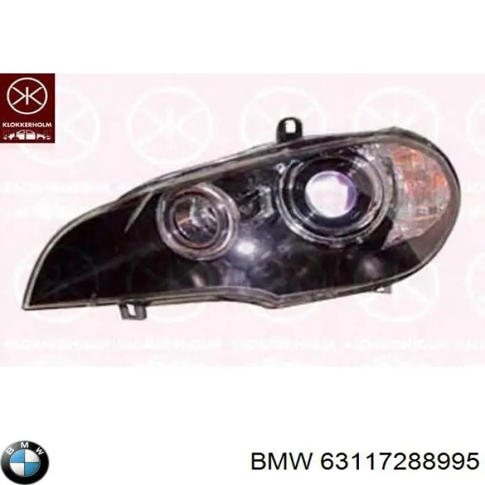 63117288995 BMW Reflektor lewy