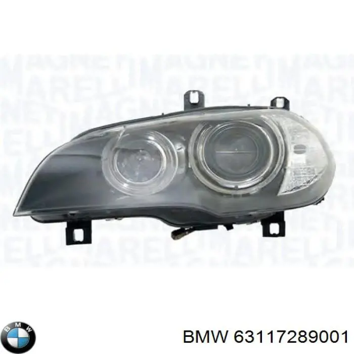 63117289001 BMW Reflektor lewy