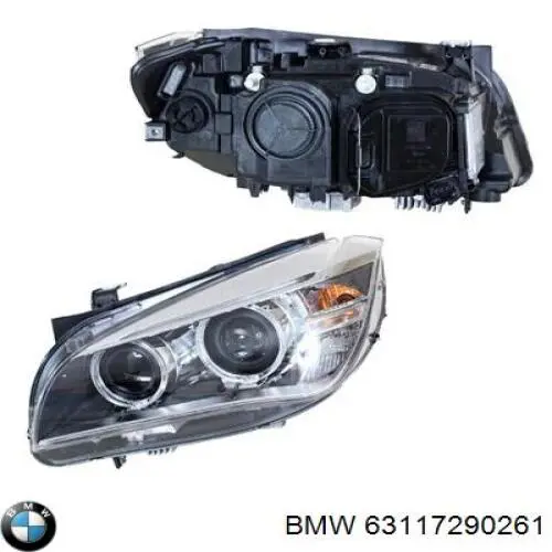 Reflektor lewy BMW 63117290261 cena, od 1110,17 USD