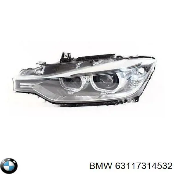 Reflektor prawy BMW 63117314532 cena, od 405,52 USD