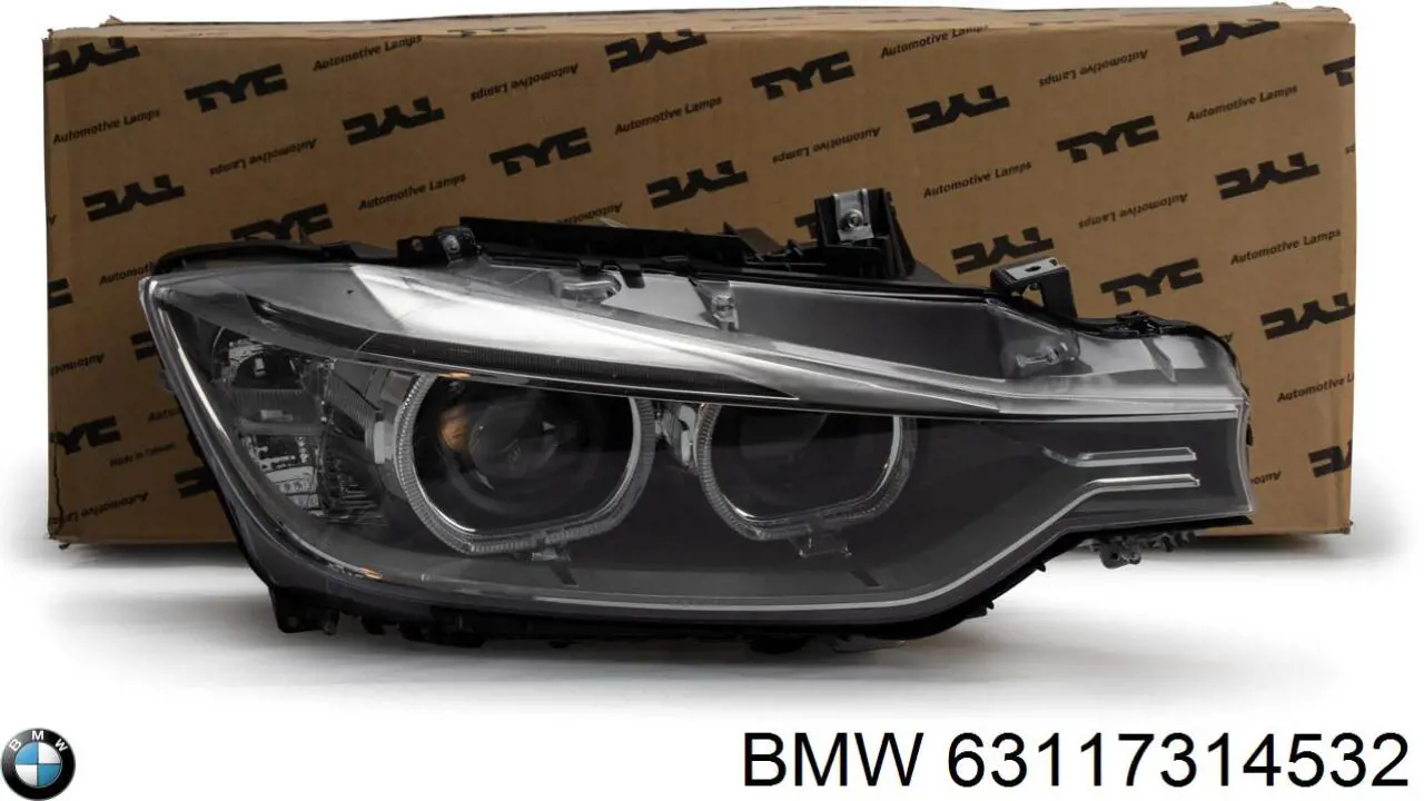 Do koszyka 63117314532 BMW Reflektor prawy