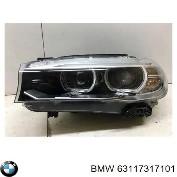 63117317101 BMW Reflektor lewy