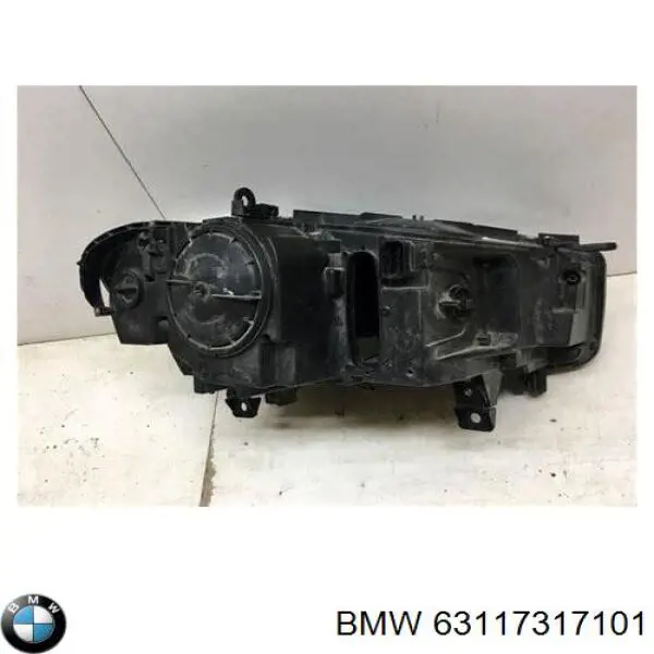 Do koszyka 63117317101 BMW Reflektor lewy