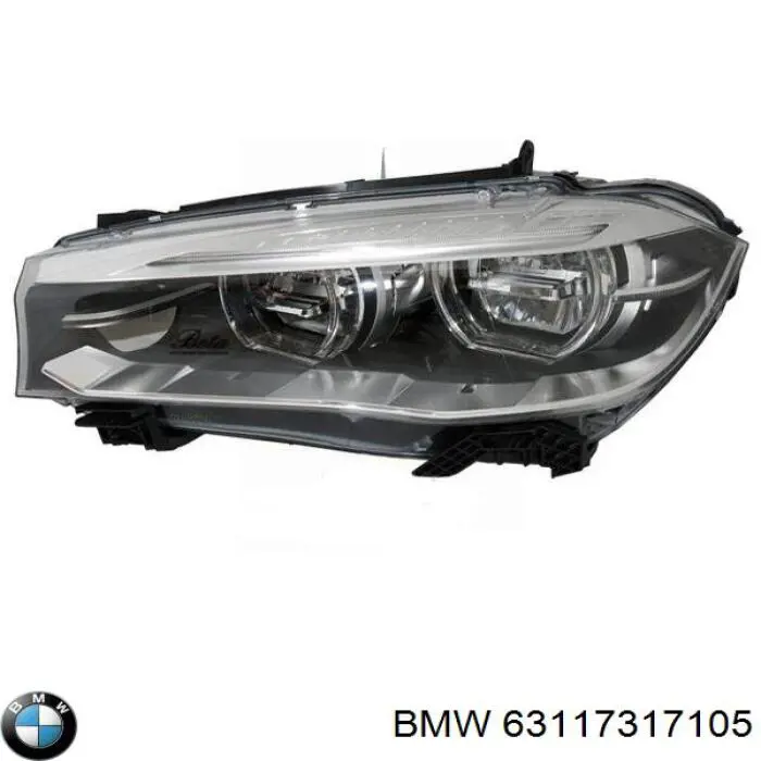 Reflektor lewy BMW 63117317105 cena, od 1804,63 USD