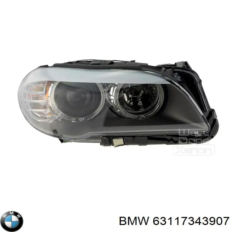 Reflektor lewy 63117343907 BMW