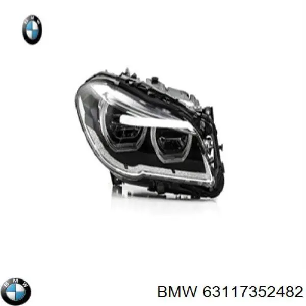 Reflektor prawy BMW 63117352482 cena, od 19,29 USD