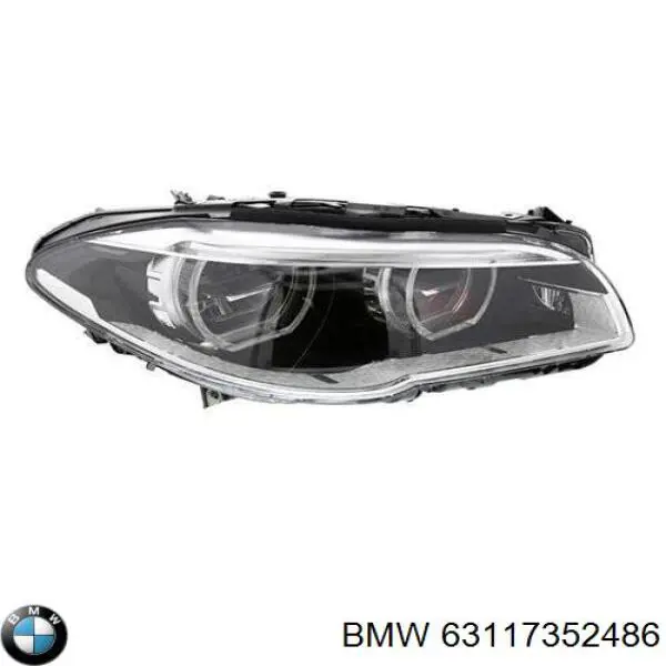 Reflektor prawy BMW 63117352486 cena, od 521,54 USD
