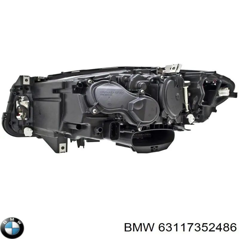 63117352486 BMW Reflektor prawy