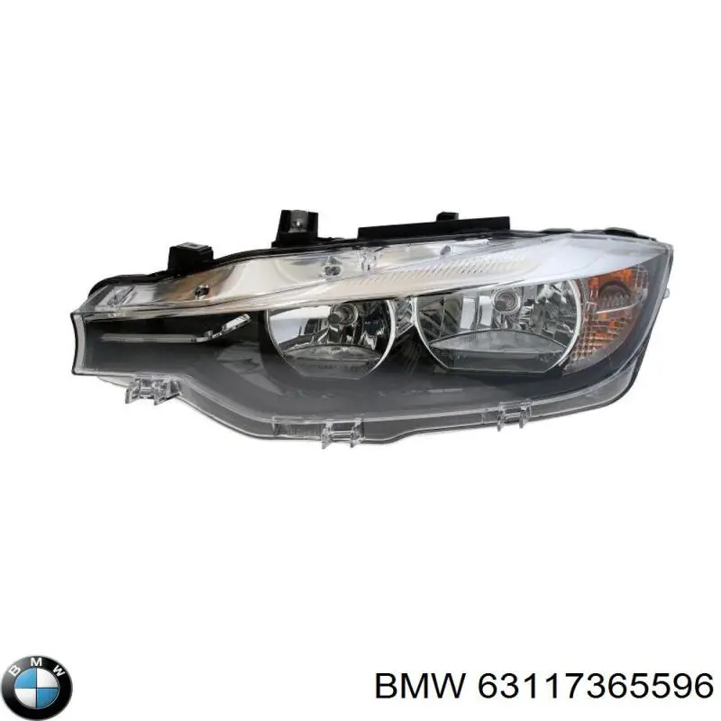 Reflektor prawy 63117365596 BMW