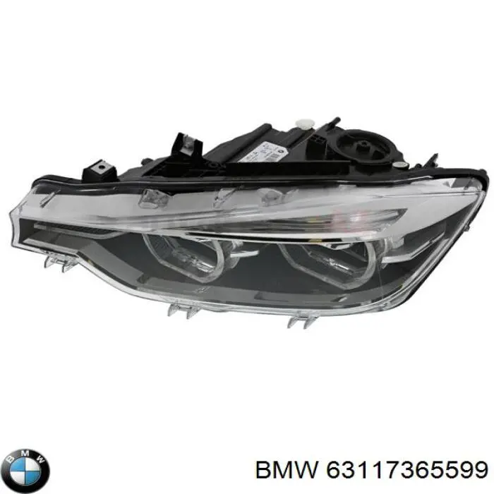 63117365599 BMW Reflektor lewy