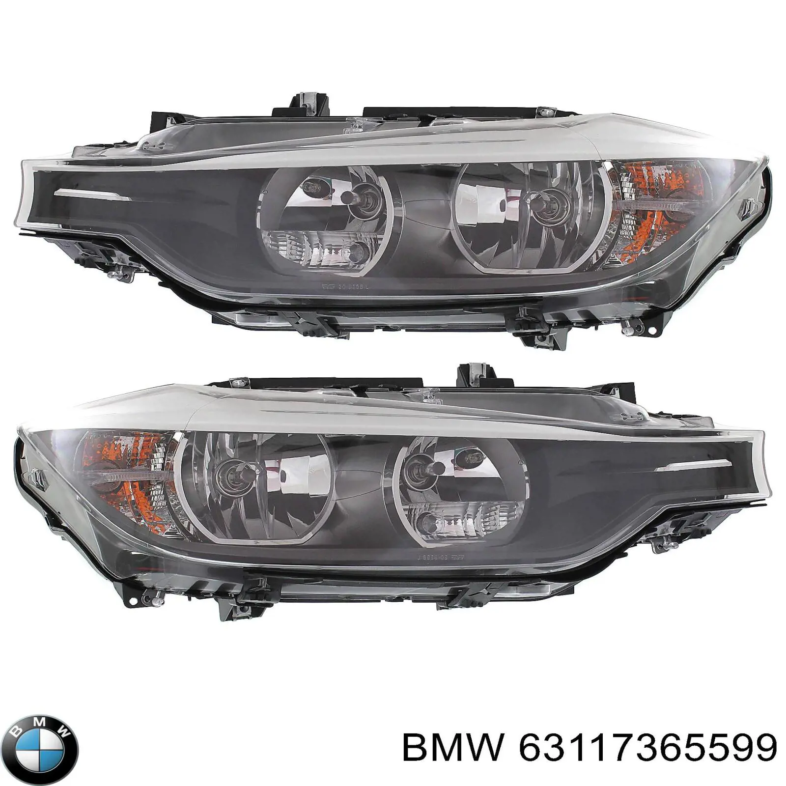 Do koszyka 63117365599 BMW Reflektor lewy