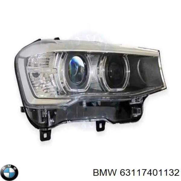 63117401132 BMW Reflektor prawy