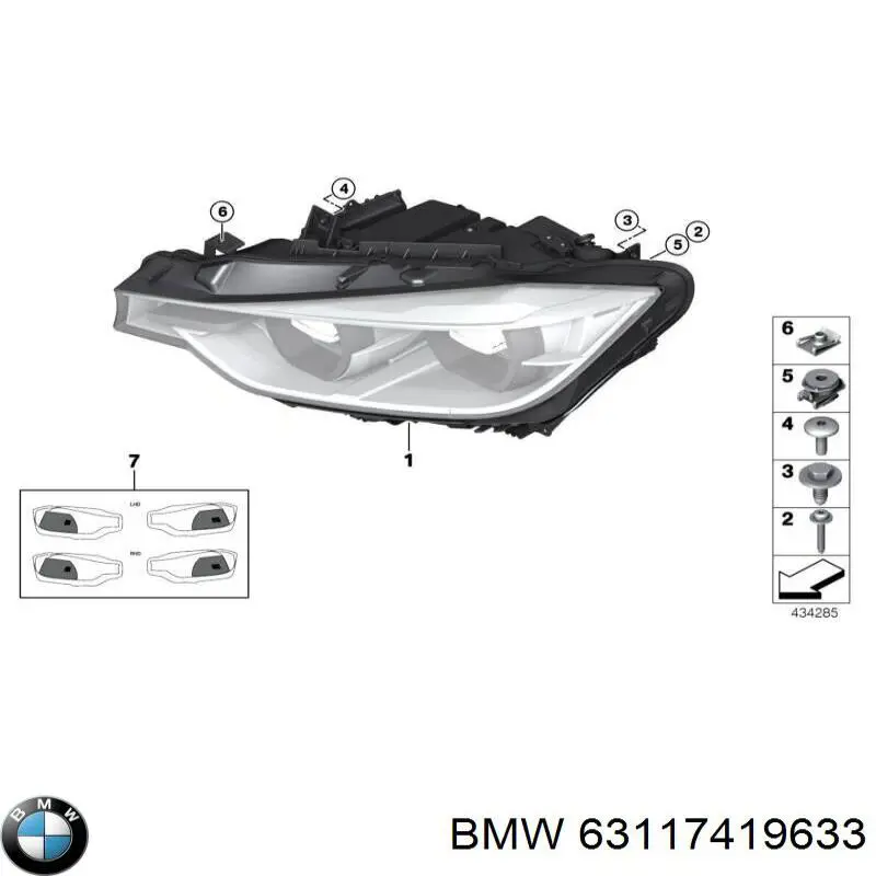 7006369 Autotechteile Reflektor lewy