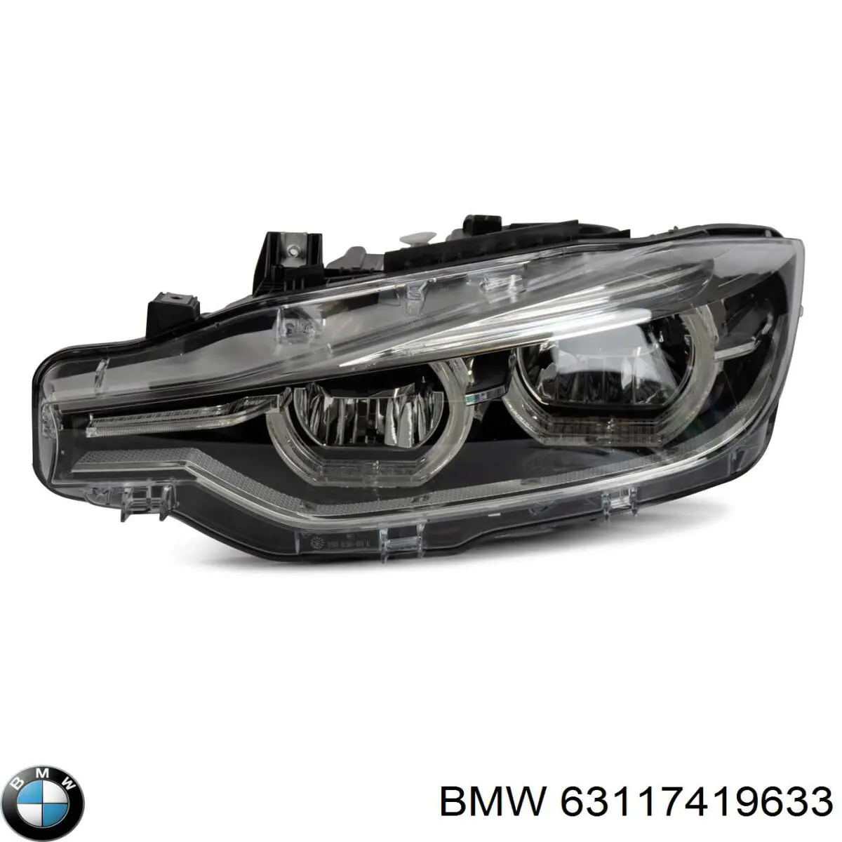 63117419633 BMW Reflektor lewy