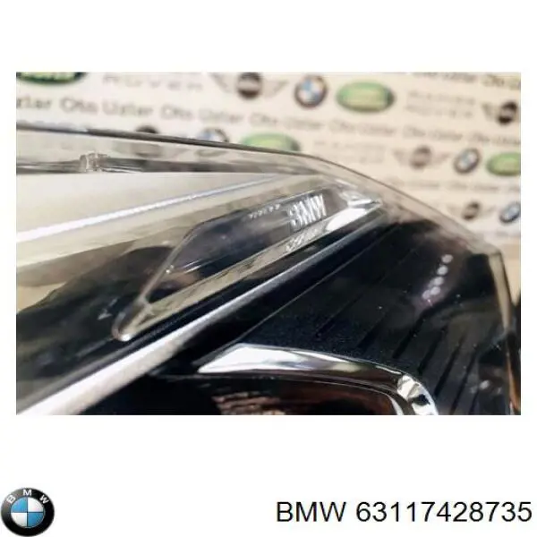 Reflektor lewy BMW 63117428735 cena, od 1275,72 USD