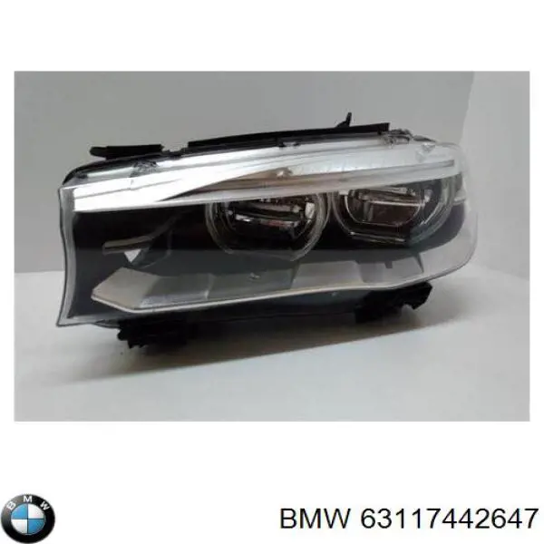 Reflektor lewy BMW 63117442647 cena, od 3898,58 USD