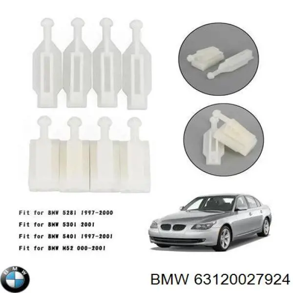 Korektor swiatel BMW 63120027924 cena, od 6,32 USD
