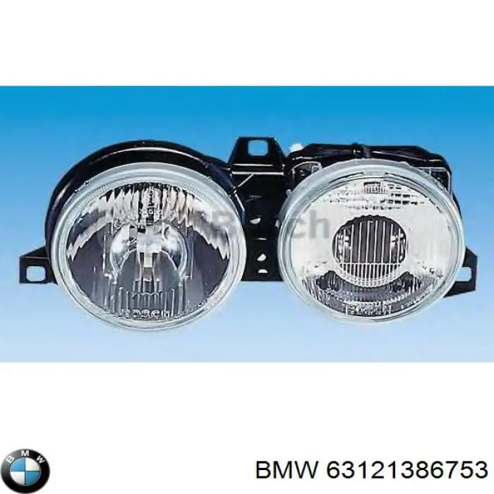 Reflektor lewy 63121386753 BMW