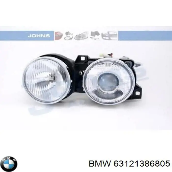Reflektor lewy BMW 63121386805 cena, od 143,70 USD